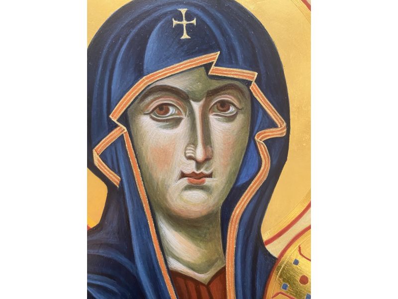 Icne, Salus Populi Romani 30x45 cm avec cadre creuse