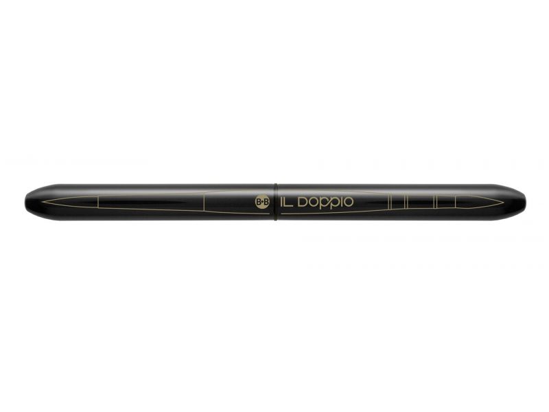 Borciani Bonazzi - 710 series, IL DOPPIO, Round synthetic travel brush