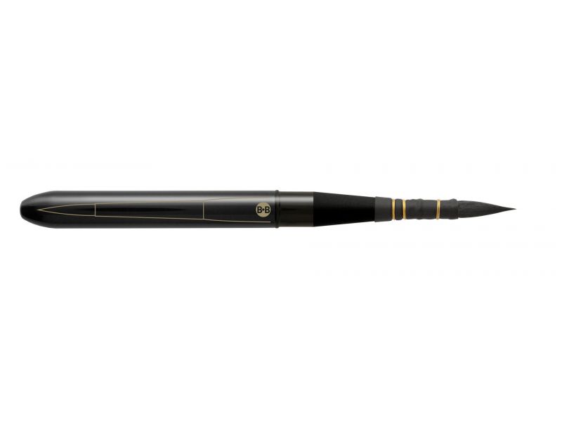 Borciani Bonazzi - 710 series, IL DOPPIO, Round synthetic travel brush