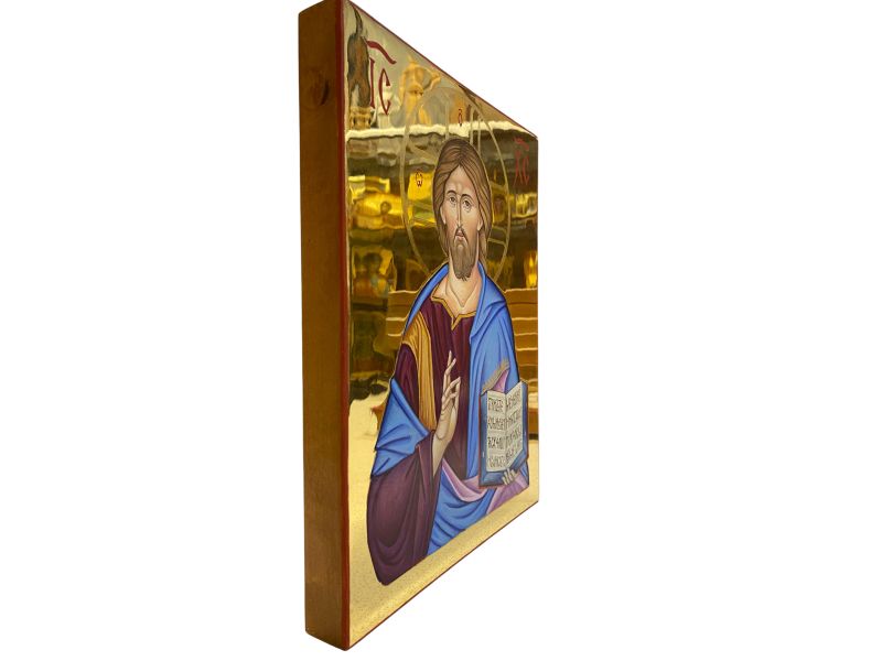 Icona, Cristo Pantocrator 24x32 cm