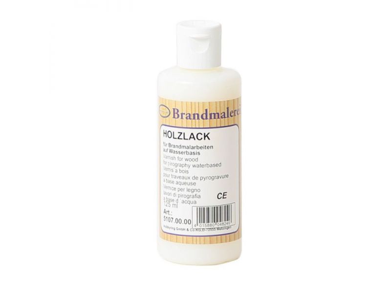 Holzfarbe auf Wasserbasis fr die Brandmalerei, 125 ml