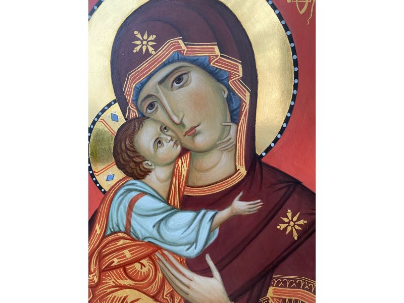 Icona Madre di Dio di Vladimir 25x38 cm