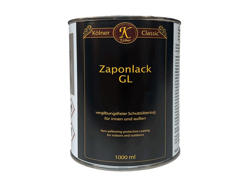 Vernice protettiva per foglia metallica Zapon GL, Kolner