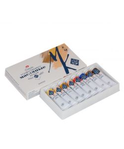 NEVSKAYA PALITRA Master Class SET COLORI AD OLIO, scatola in cartone 8 x 18 ml
