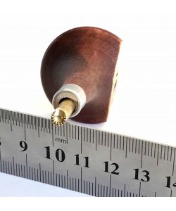 PUNCH n.11 SEMICIRCLE DIAM. 5 mm WITH WOODEN KNOB