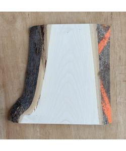 Pi�ce unique en bois d'�RABLE massif, largeur 16 cm, hauteur 23 cm