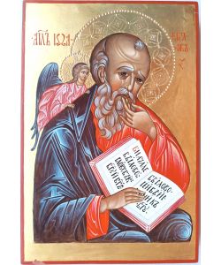 Icon of Saint John of Silence, 20x30, smooth