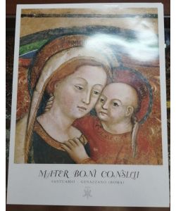 Druck, ikonen Mutter des Guten Rats (Original aus Genezzano-Rom)