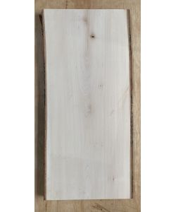 Pieza �nica en madera maciza de tilo con corteza, para pirograbado, 32x70 cm