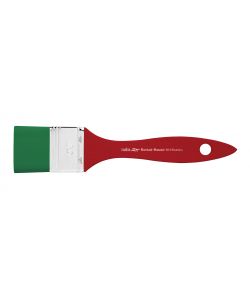 Flachpinsel, grün synthetisch, Serie 404 Borciani-Bonazzi