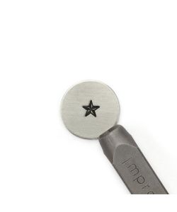 Punzón, acero al carbono, calidad profesional, Estrella Náutica, 6 mm