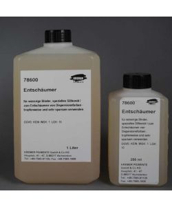 Entschäumer für wässrige Binder, spezielles Silikonöl, 250 ml Kremer (78600)