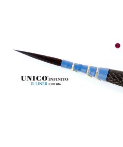 Round quill brush LINER, HIDRO® fiber, UNICO INFINITO series 856 Borciani Bonazzi