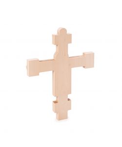 Croce Giunta Pisano di S. Maria degli Angeli, liscia, clipeo, grezza