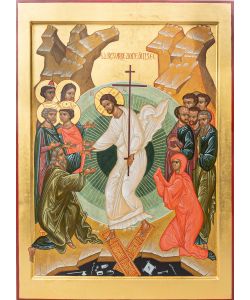 Resurrección, Anastasis 39,5x55 cm