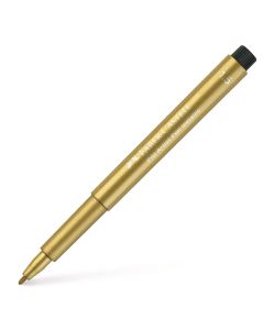 Pitt Artist Pen Metallic 1.5 India ink pen, gold
