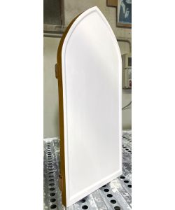 Icon board in linden, model U1, 31x68,5 cm (int. 28x64,5 cm), wedges, with gesso