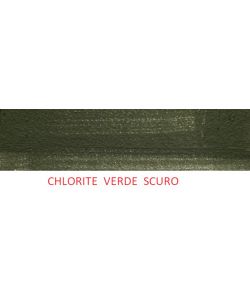 Natural mineral dark green chlorite, Russian pigment