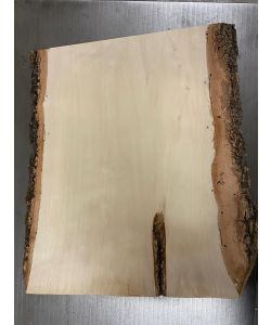 Unique piece in solid BIRCH wood, width 40 cm, height 47 cm, OBLIQUE