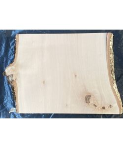 Unique piece in solid BIRCH wood, width 26 cm, height 33 cm