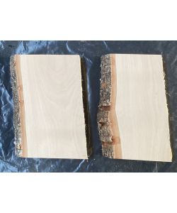 Unique piece in solid BIRCH wood, width 10-13 cm, height 20-22 cm