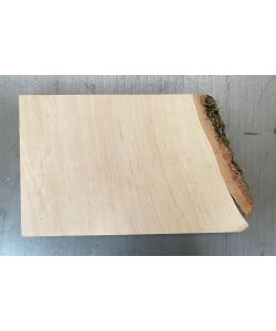 Unique piece in solid BIRCH wood, width 23 cm, height 16 cm