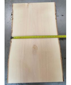 Unique piece in solid BIRCH wood, width 30 cm, height 50 cm