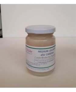 Casein tempera, ready to mix with pigments