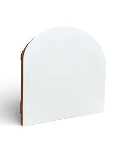 Tavola per icona in tiglio, modello S, liscia, zeppe, gesso