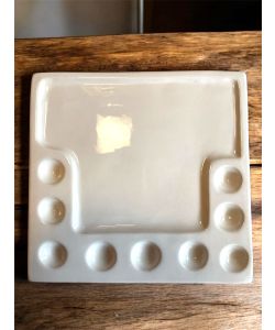 Tavolozza in ceramica 21x22 cm MADE IN ITALY
