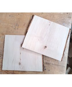 Various piece in solid ALDER wood 25-27 cm wide, 25 cm high, WITH KNOT