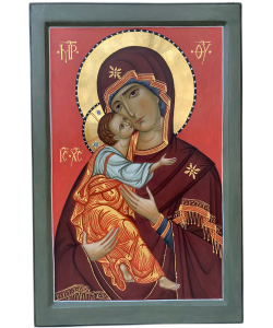 Icône Vladimir Mère de Dieu 25x38 cm