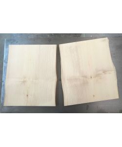 Pi�ce nque en bois d'�RABLE massif, largeur 32-33 cm, hauteur 40 cm