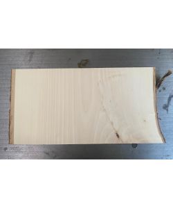 Pezzo unico in leassiccio di Tiglio, con corteccia, per pirografia, 29x16 cm