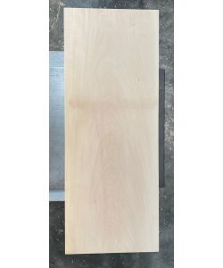 Pezzo unico in legno massiccio di tiglio squadrato, vena chiara, per pirografia,39x100cm