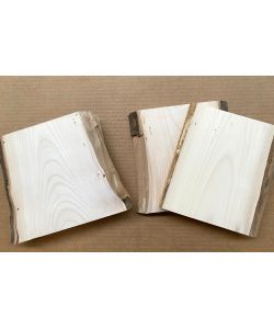 One of a kind piece in solid MAPLE wood, width 15-20 cm, height 20 cm with woodworm holes