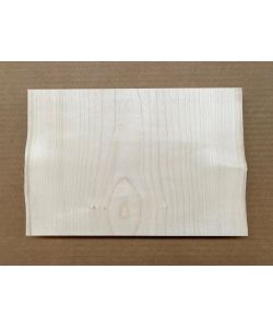 Unique piece in solid MAPLE wood, width 28 cm, height 19 cm