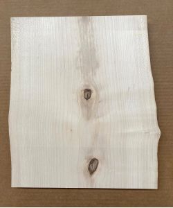 One of a kind piece in solid MAPLE wood, width 30 cm, height 37 cm, WITH KNOTS
