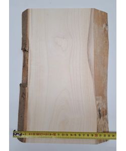 Einzigartiges Stück aus massivem Ahornholz mit Rinde, für Brandmalerei, 23,5 x 33 cm