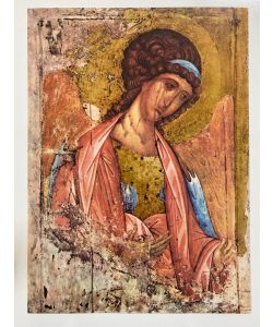 Impresión, icono Arcángel Miguel (Déesis del Zvenigorod) Rublev
