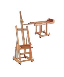 Easel, transformable into a table, Mabef M18