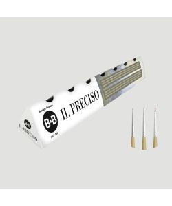 Confezione 3 Pennelli IL PRECISO Borciani e Bonazzi