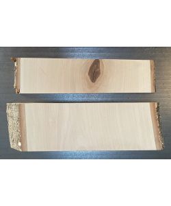 Unique piece in solid BIRCH wood, width 24-25 cm, height 6-9 cm