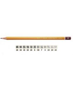 Pencil KOH-I-NOOR series H1500 for technical drawing and fine arts
