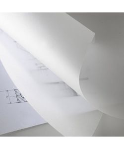 Hoja de papel calco, GR. 90 - 45 x 62,5 CM