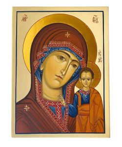 Icona Madre di Dio di Kazan 21x28 cm