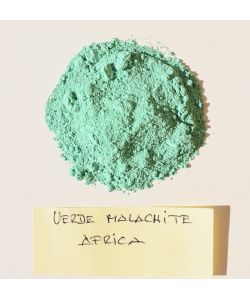 Malachite del Congo extra, pigmento in polvere