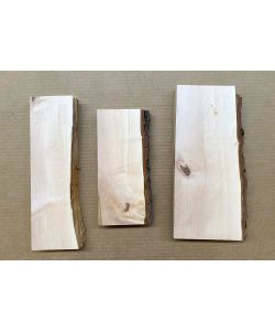 Unique piece in solid ALDER wood, width 10-17 cm, height 25-33 cm