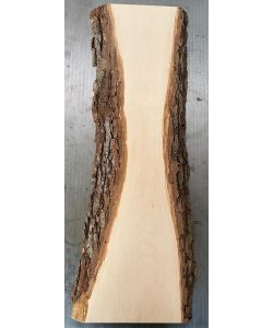 Einzigartiges St�ck aus massivem Erlenholz, mit Rinde, f�r die Brandmalerei, 15x70 cm