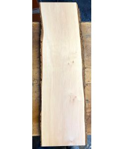 Pezzo unico in legno massiccio di ONTANO, larghezza 27 cm, altezza 95 cm